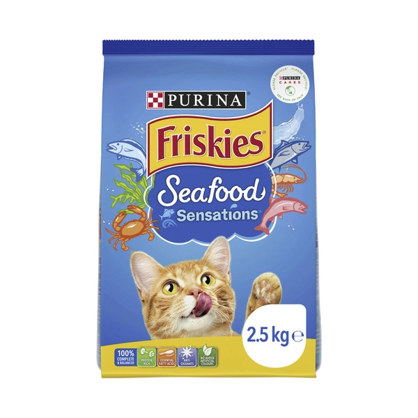 Friskies Seafood Sensations Cat Food 2.5kg