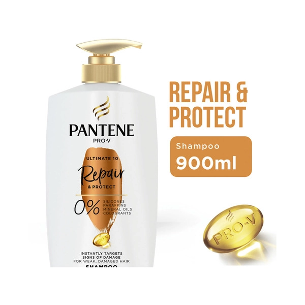 Pantene Shampoo PANTENE SHAMPOO REPAIR & PROTECT 900ML 