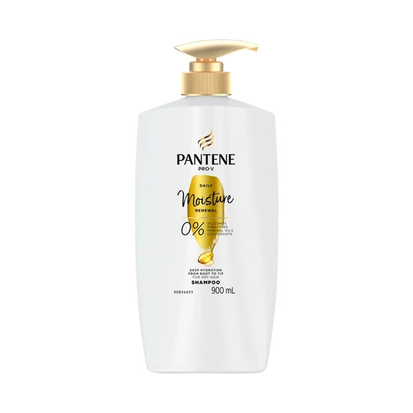 Pantene Shampoo PANTENE PRO-V DAILY MOISTURE RENEWAL NOURISHING SHAMPOO FOR DRY HAIR 900ML 