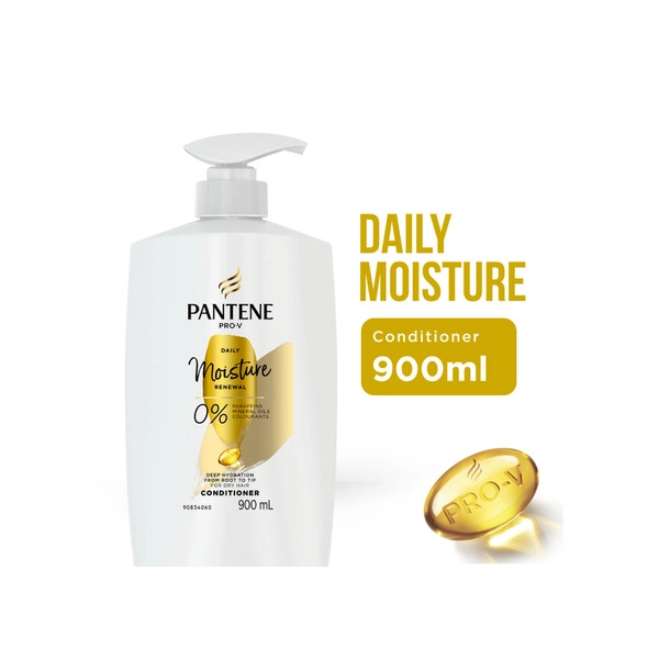 Pantene Conditioner PANTENE PRO-V DAILY MOISTURE RENEWAL NOURISHING CONDITIONER FOR DRY HAIR 900ML 