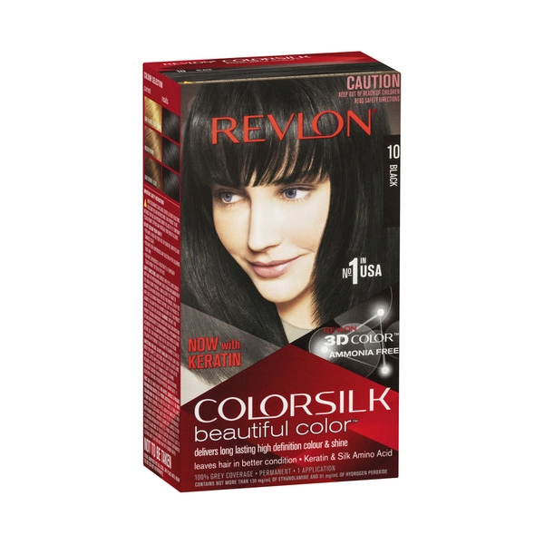 Revlon Colorsilk Black 10 Hair Color 1 pack