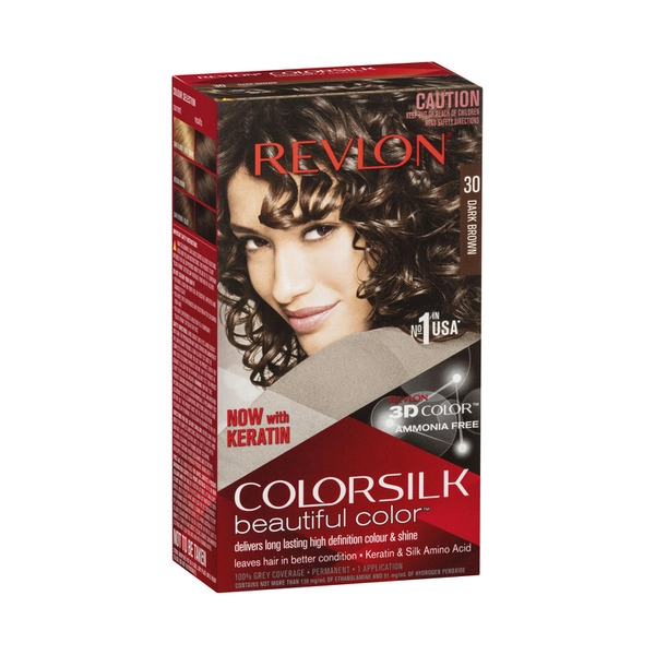 Revlon Colorsilk Dark Brown 30 Hair Color 1 pack