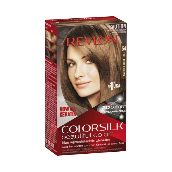 Revlon Colorsilk Light Gold Brown 54 Hair Colour 1 pack