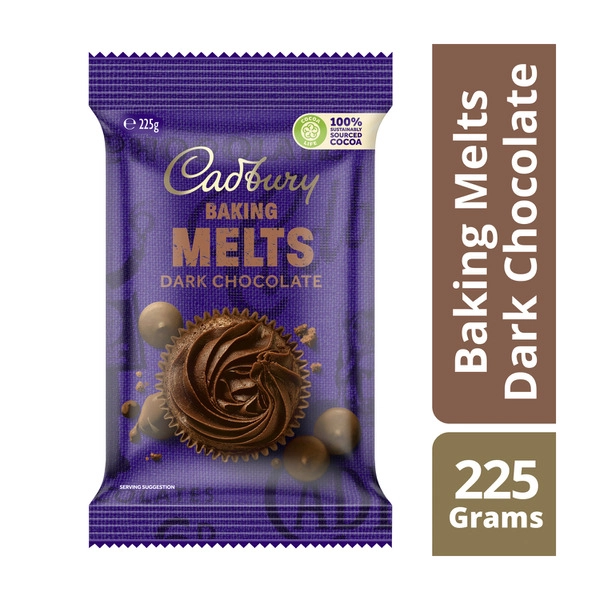 Cadbury Baking Dark Chocolate Melts 225g