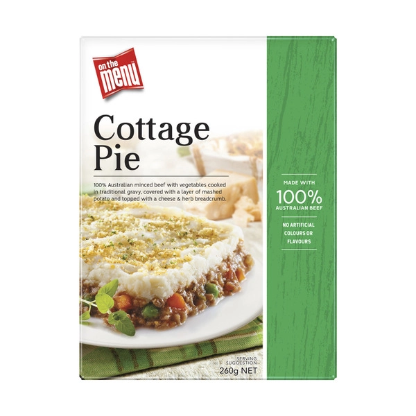 On The Menu Cottage Pie 260g