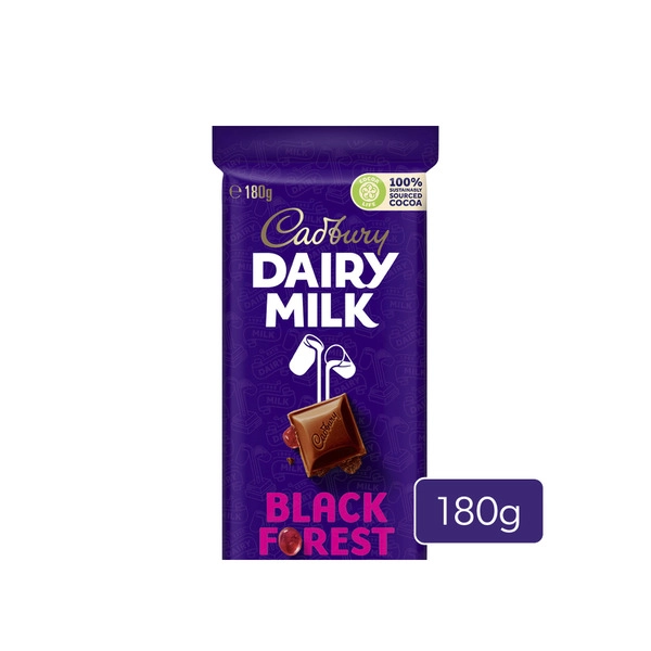 Cadbury Family Block CADBURY FAMILY BLOCK CHOCOLATE:BLACK FOREST:.:180 GRAM 