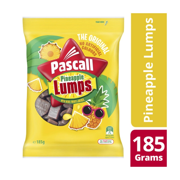 Pascall Pineapple Lumps 185g