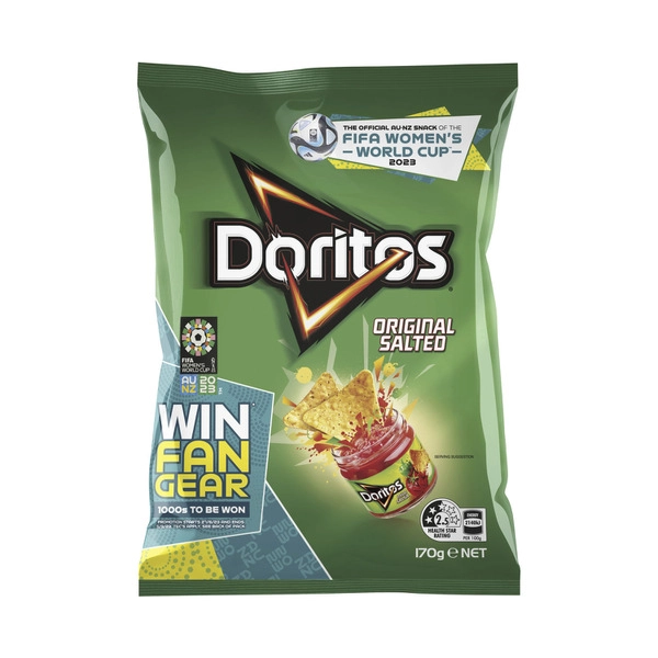 Doritos Original DORITOS CORN CHIPS SALTED ORIGINAL:.:170 GRAM 