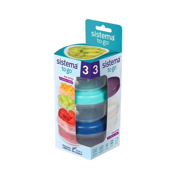 Sistema To Go Mini Bites 3 pack