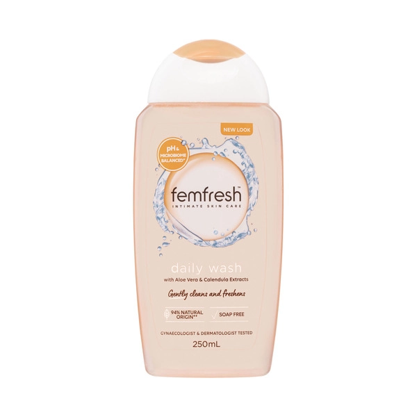 Femfresh Daily Intimate Wash Aloe Vera & Calendula 250mL