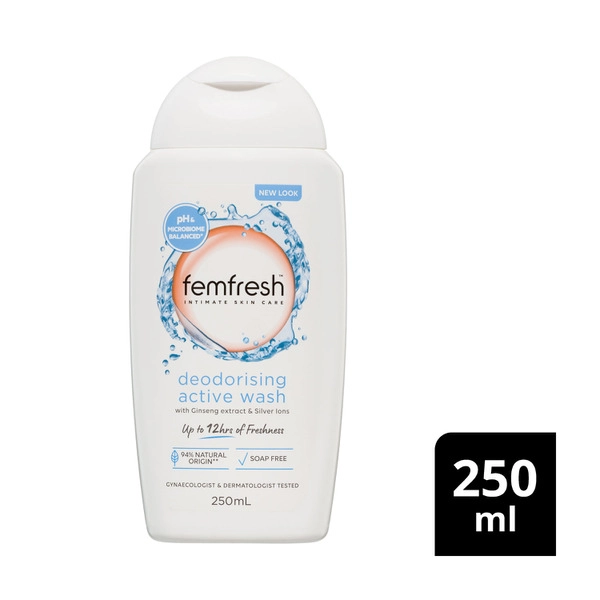 Femfresh Deodorising Active Intimate Wash 250mL