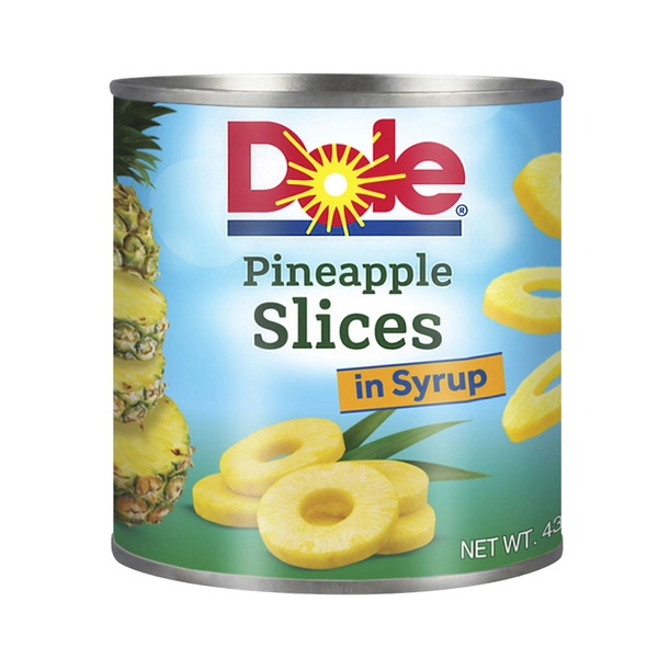 Dole Pineapple DOLE PINEAPPLE:SLICES IN SYRUP:.:439 GRAM 