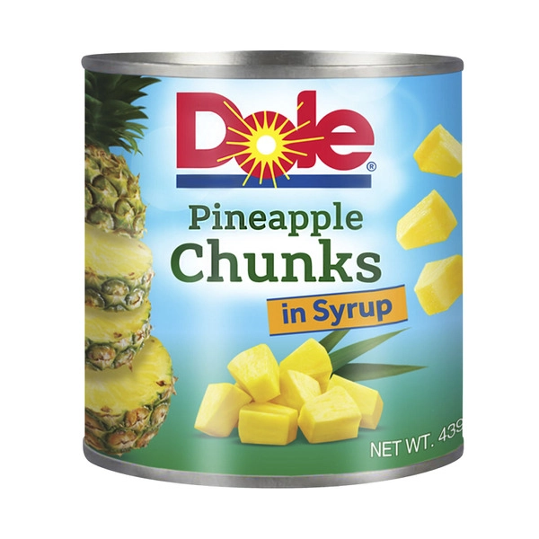 Dole Pineapple DOLE PINEAPPLE:CHUNKS IN SYRUP:.:439 GRAM 