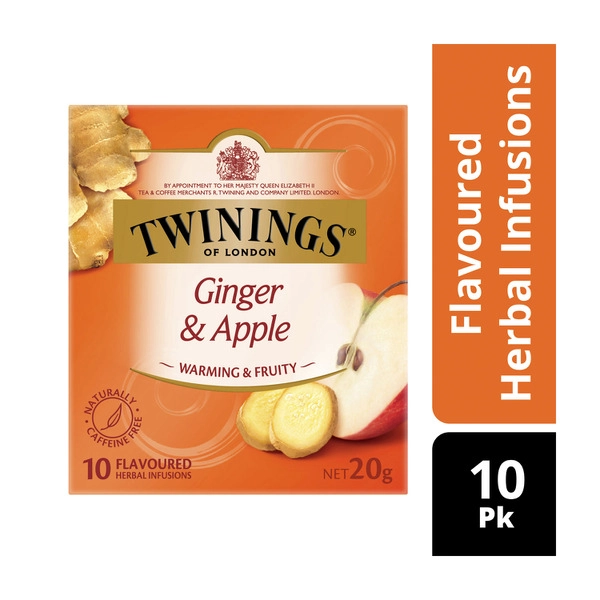 Twinings Ginger & Apple Infusions Tea Bags 20g