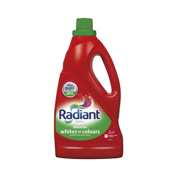 Radiant Laundry Liquid Whites & Colours 2L