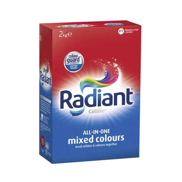 Radiant Laundry Powder T&F Load No Sort 2kg