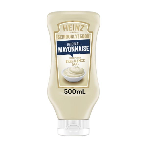 Heinz Seriously Good Original Squeezy Mayo 500mL