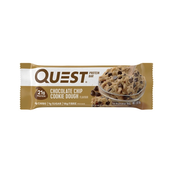 Quest Protein Bar Chocolate Chip Cookie Dough 60g