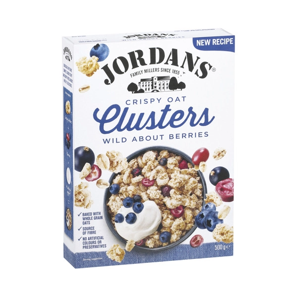 Jordans Crispy Oat Clusters Wild About Berrie 500g