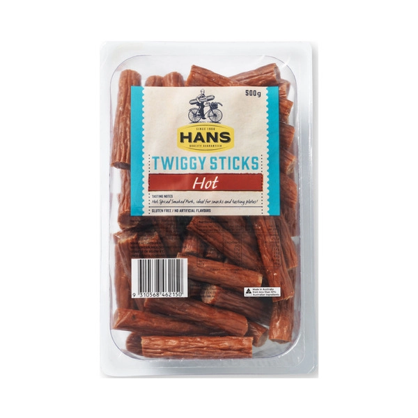 Hans Twiggy Sticks Hot 500g