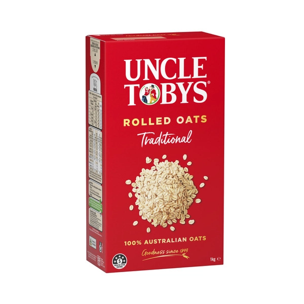 Uncle Tobys Traditional Porridge Oats 1kg