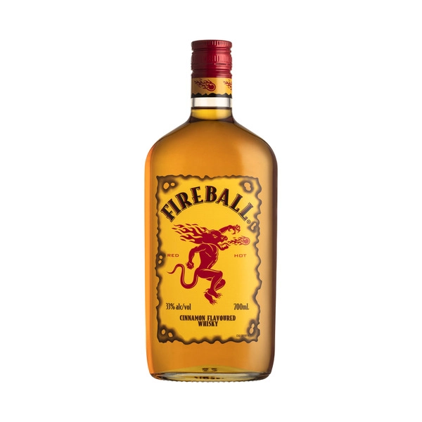 Fireball Cinnamon Flavoured Whisky 700mL 1 Each