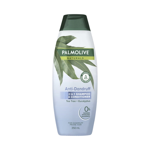 Palmolive Naturals 2 in 1 Antidandruff Shampoo & Conditioner 350mL