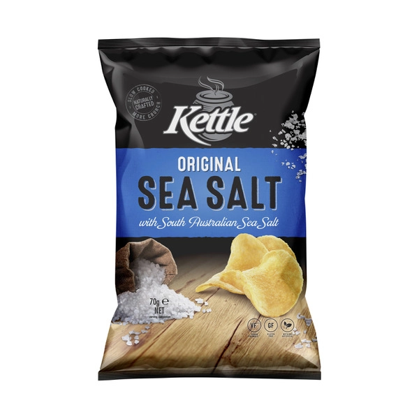 Kettle Sea Salt Potato Chips  70g