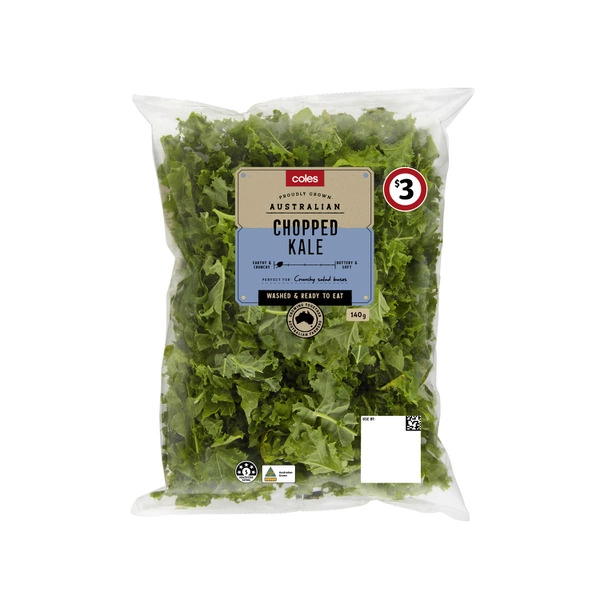 Coles Chopped Kale 140g