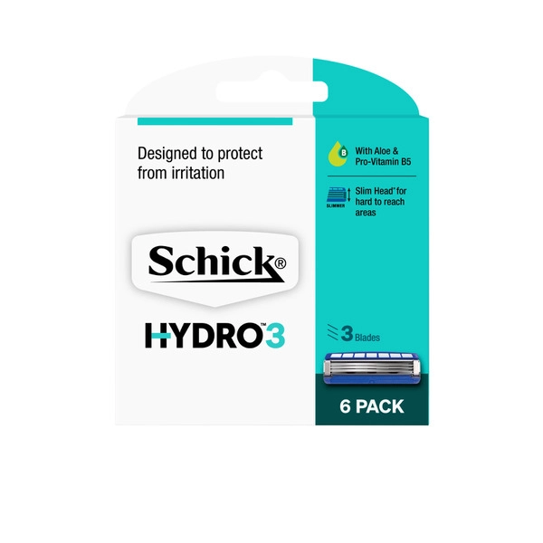 Schick Hydro 3 Blades Kit 6 pack