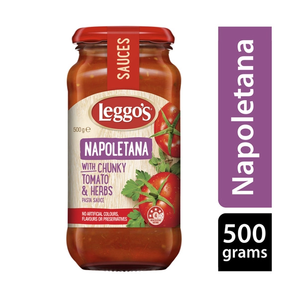 Leggos Pasta Sauce LEGGOS PASTA SAUCE:NAPOLETANA:.:500 GRAM 