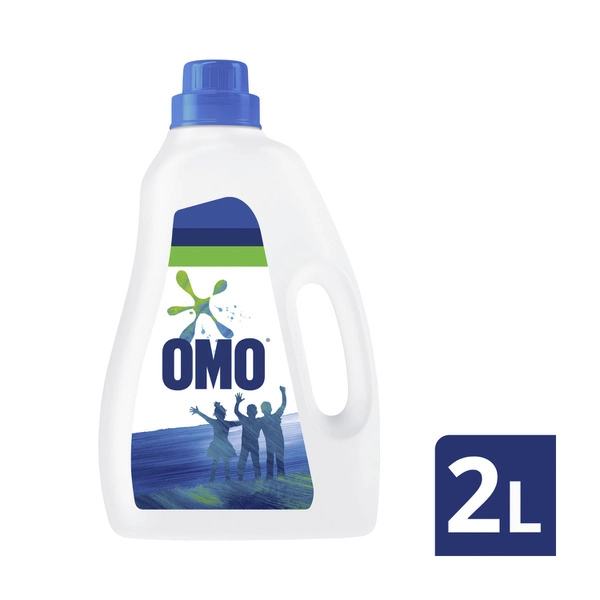 OMO Laundry Liquid Active Clean Front & Top 2L