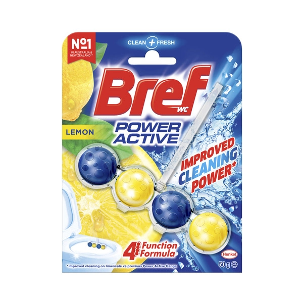 Bref Power Active Toilet Cleaner Lemon 50g