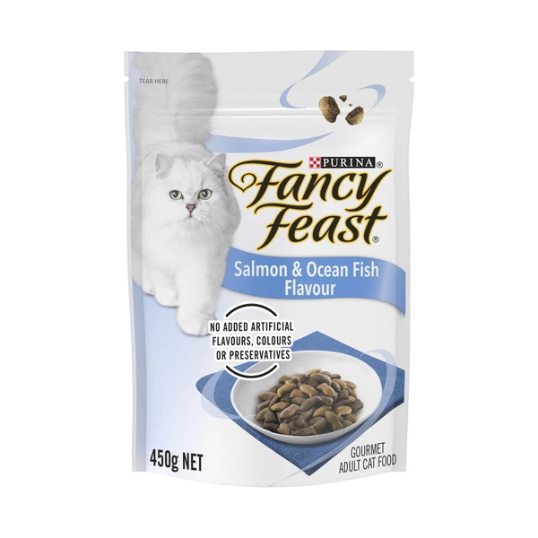 Fancy Feast C/f FANCY FEAST ADULT SALMON & OCEANFISH CAT FOOD 450 GRAM 