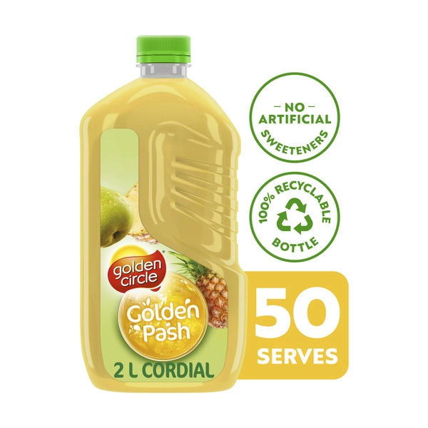 Golden Circle Cordial Golden Pash Cordial 2L