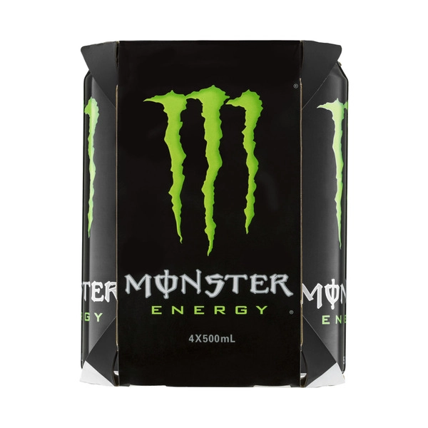 Monster Energy Green Multipack Cans 4 x 500mL 4 pack