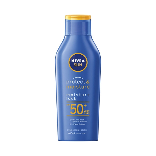 Nivea Sun SPF 50+ Protect & Moisture Sunscreen Lotion 400mL