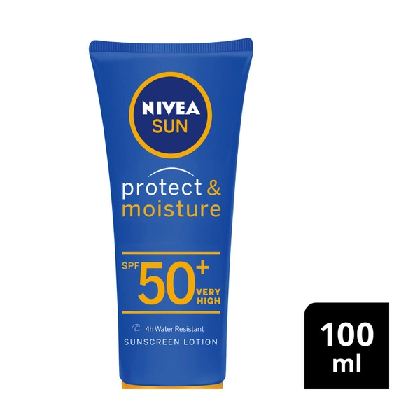 Nivea Sun Protect & Moisture Moisture Lock SPF50+ Sunscreen Lotion 100mL