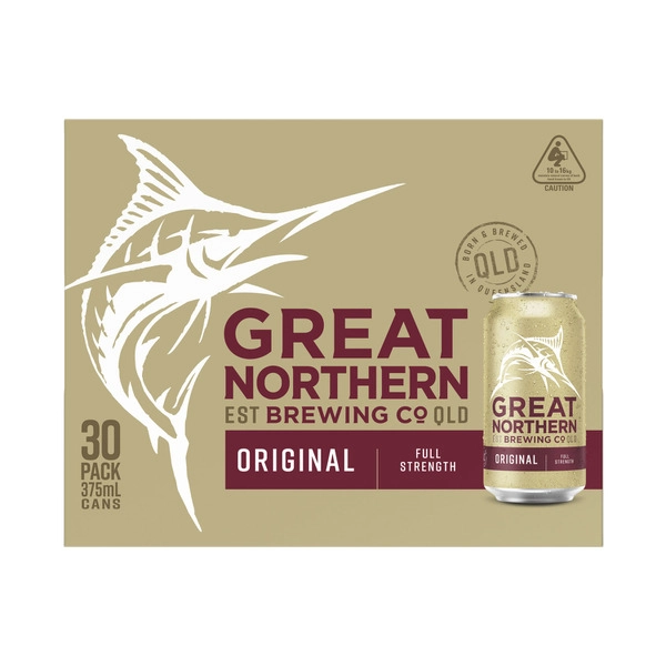 Great Northern Original Lager Block 375mL 30 Pack