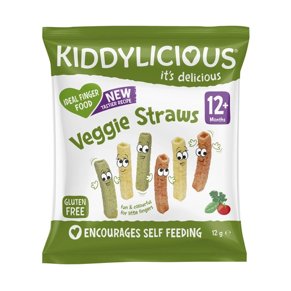 Kiddylicious Veggie Straws 12g