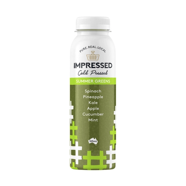 Impressed Summer Greens Juice 325mL