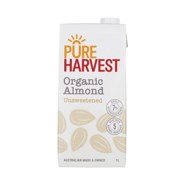 Pureharvest Unsweetened Almond Milk 1L