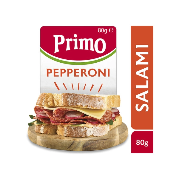 Primo Pepperoni Hot Salami 80g