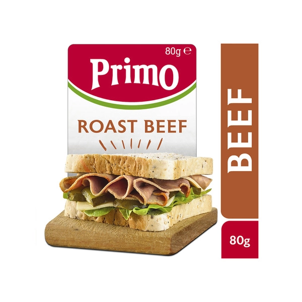 Primo Roast Beef Thinly Sliced 80g