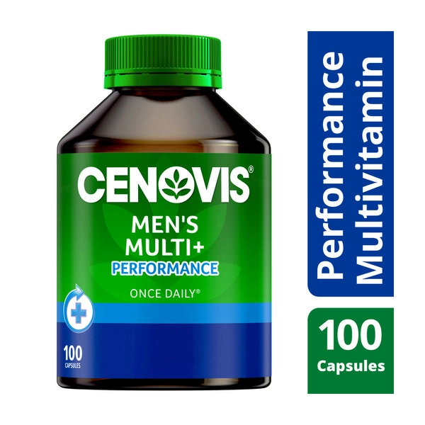 Cenovis Men's Multivitamin + Performance Multi Capsules 100 pack