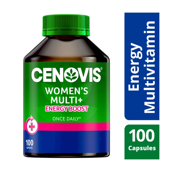 Cenovis Women's Multivitamin + Energy Boost Multi Capsules 100 pack