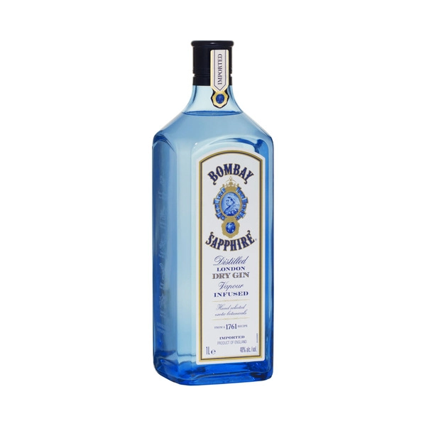 Bombay Sapphire Gin 1L 1 Each