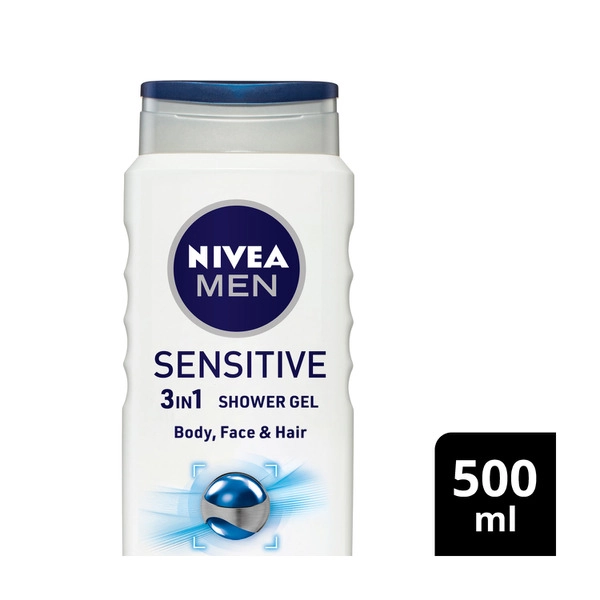 Nivea Men Sensitive Shower Gel 500mL