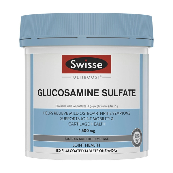 Swisse Ultiboost Glucosamine Sulfate For Joint Health Support 180 pack