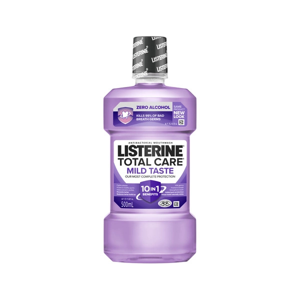 Listerine Total Care Zero Mouthwash 500mL